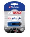Verbatim PEN DRIVE V3 MAX STORE'N'GO 64GB USB3.0 (49807) BLU