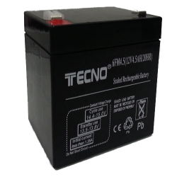 Tecno BATTERIA PER UPS AL PIOMBO 12V 4.5A