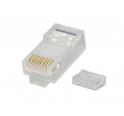 Mach Power CONNETTORE PLUG RETE RJ45 8P CAT.6 UTP (CONF. 50PZ) (CV-LAN-027)