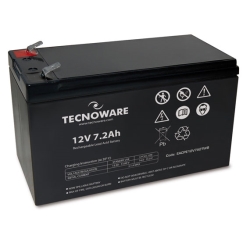 Tecnoware BATTERIA al PIOMBO 12 V 7,2 AH BULK