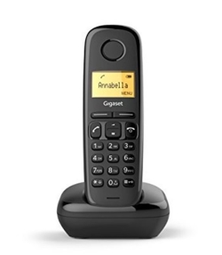 Siemens TELEFONO CORDLESS GIGASET A170 NERO (S30852H2802K101)