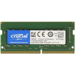 Crucial MEMORIA SO-DDR4 4 GB PC2666 (1X4) (CT4G4SFS8266)