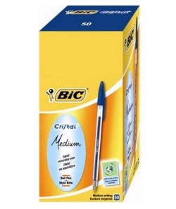 Bic PENNA A SFERA CRISTAL BLU (50 PEZZI)