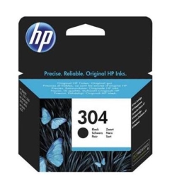 HP CARTUCCIA ORIGINALE N9K06AE N.304 NERO