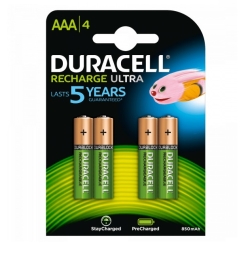 Duracell BATTERIE RICARICABILI MINISTILO MN2400 900MAH CONF. 4PZ