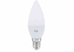 Fsl LAMPADA LED CANDELA C37 E14 5.5W 3000K LUCE CALDA (FLC37B6W30K14)