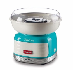 Ariete MACCHINA PER ZUCCHERO FILATO COTTON CANDY PARTY TIME AZZURRO (2973)