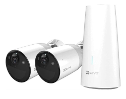 Ezviz KIT DI 2 TELECAMERE SORVEGLIANZA + BASE WLAN (BC1-B2)