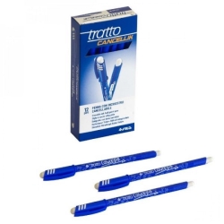 Fila PENNA CON INCHIOSTRO CANCELLABILE TRATTO CANCELLIK - 12 PZ - BLU (F826101)