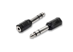 Nvs ADATTATORE JACK 6.35MM A JACK 3.5MM 2/06