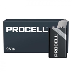 Duracell BATTERIE PROCELL ALKALINE 9V10 MN1604 (10 PEZZI)