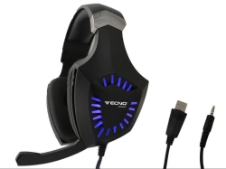 Tecno CUFFIE MICROFONO TC-K10 STEREO RGB GAMING