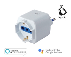 HomCloud PRESA BIPASSO-SCHUKO INTELLIGENTE 16A ITALIANA (SL-IP16A) WIFI