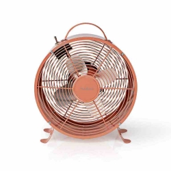 Nedis VENTILATORE DA TAVOLO FNCL10PK20 - 25CM - ROSA VINTAGE