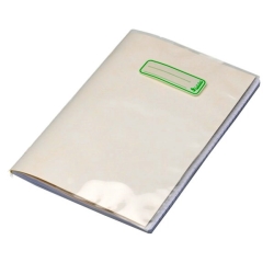 Nikoffice COPERTINE COPRIMAXI 2000 CON ALETTE E PORTANOME - A4 TRASPARENTE 21X30 - 1 PZ (88999)