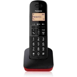 Panasonic TELEFONO CORDLESS KX-TGB610JTR NERO/ROSSO