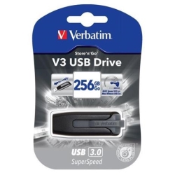 Verbatim PEN DRIVE V3 STORE'N'GO 256GB USB3.0 (49168) NERA
