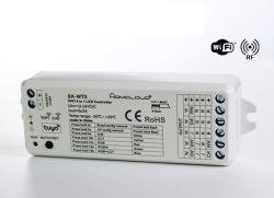 HomCloud RICEVITORE DIM 12/24V DC, 5CH*3A, WI-FI+RF2.4G RGB+CCT (SK-WT5)