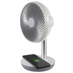 Ardes VENTILATORE DA TAVOLO CHARGY USB + CARICA INDUZIONE (AR5F04WC)