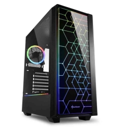 Sharkoon CASE GAMING RGB LIT 100 ATX VETRO TEMPERATO