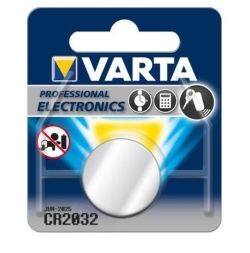 Varta BATTERIA BOTTONE CR2032 3V LITIO - 1PZ