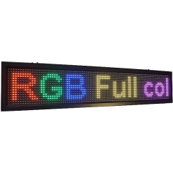 Marca non in elenco TABELLA CARTELLO LED PROGRAMMABILE RGB COLORE FULL ZONE 100X20 (X100RGB)