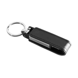 Comfluid PEN DRIVE 8GB BULK SIMILPELLE NERA - IDEALE PER SERIGRAFIA - USB-A