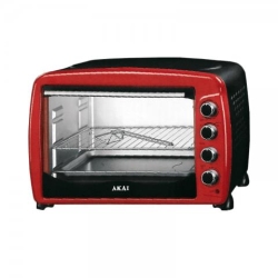 Akai FORNO ELETTRICO AKFE650 ROSSO 65LT 2000W