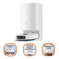 Verbatim ROBOT ASPIRAPOLVERE X10 PLUS ROBOT VACUUM CLEANER COMBO WHITE (BHR6363EU)