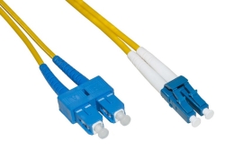 Link CAVO FIBRA OTTICA LC A SC SINGLEMODE DUPLEX OS2 MT.1 (LKLCSC901)