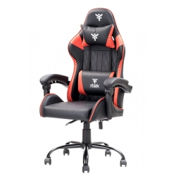 iTek SEDIA RHOMBUS PF10 GAMING CHAIR - PVC - NERA/ROSSA (ITCGPF10BR)