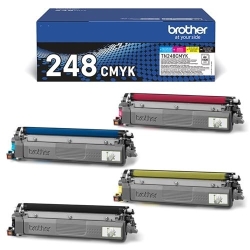 Brother TONER ORIGINALE TN-248CMYK MULTIPACK (NERO, CIANO, MAGENTA, GIALLO)