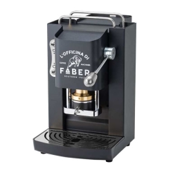 Faber MACCHINA DA CAFFE' A CIALDE PRO DELUXE MAT BLACK CROMATO