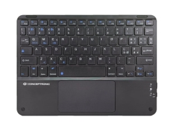 Conceptronic TASTIERA TOBIN01BIT BLUETOOTH CON TOUCH PAD - NERA