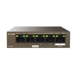 IP-Com SWITCH 5 PORTE GIGABIT PD - 4 PORTE POE OUT - 1 PORTA POE IN (G1105PD)