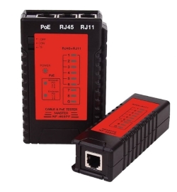 Noyafa TESTER DI RETE NF-468 NETWORK/TELEPHONE CAVI RJ45/RJ11 UTP