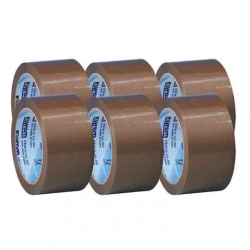  Marca non in elenco NASTRO ADESIVO 50MM X 66MT IN PPL - SYLENE - AVANA (6 PEZZI)