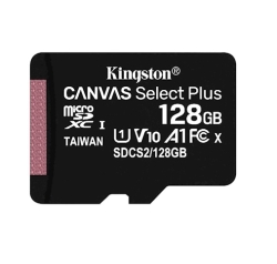 Kingston TRANS FLASH 128 GB CANVAS SELECT PLUS (SDCS2/128GBSP) CLASS 10