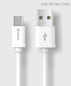 Devia CAVO DATI RICARICA DA USB A TYPE-C - 2 METRI (DESCT2038W)
