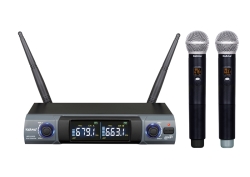 Karma RADIOMICROFONO DOPPIO PALMARE UHF (SET 8302)