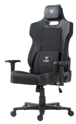 iTek SEDIA GAMING CHAIR SHUTTLE PM66 - NERA (ITCGPM66BB)