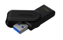Kingston PEN DRIVE 64GB DATATRAVELER EXODIA S USB 3.2 GEN1 NERO/NERO (DTXS/64GB)