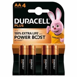 Duracell BATTERIE PLUS POWERBOOST STILO AA CONF. 4PZ