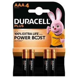 Duracell BATTERIE POWERBOOST MINISTILO PLUS AAA CONF. 4PZ (MN2400)