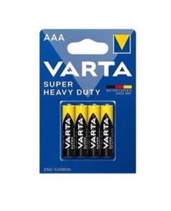 Varta BATTERIE MINISTILO SUPER HEAVY DUTY AAA CONF.4 PZ