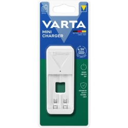 Varta CARICABATTERIE MINI CHARGER PER 2 PILE STILO MINISTILO AA/AAA