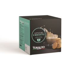  Marca non in elenco CAPSULE CAPPUCCINO / BISCOTTO COMPATIBILE DOLCE GUSTO 16 PZ (303081)