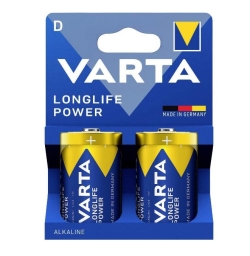 Varta BATTERIE TORCIA D 1.5V LONGLIFE POWER ALCALINA - 2PZ