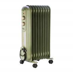 Ardes RADIATORE AD OLIO CURVY 9 RETRO' 9 ELEMENTI AR4R09VIN VERDE 2000W