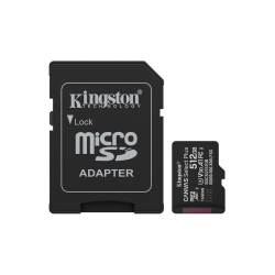 Kingston TRANS FLASH 512 GB CANVAS SELECT PLUS (SDCS3/512GB) CLASS 10